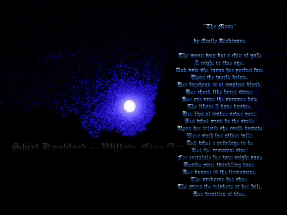 "The Moon" by Emily Dickinson
