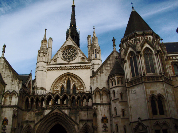 The Royal Courts of Justice"