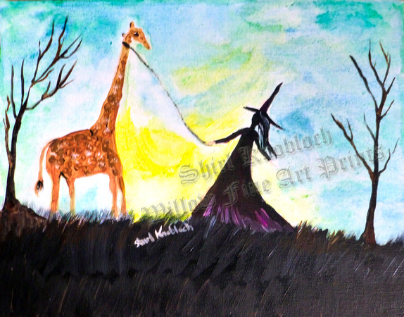 "The Witch and her Giraffe"