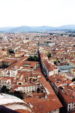 "View from the Duomo di Firenze" Florence Cathedral