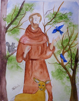 St. Francis and His Friends"