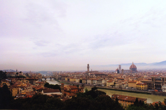 "View of the Ponte Vecchio"