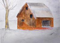 "Winter Barn"